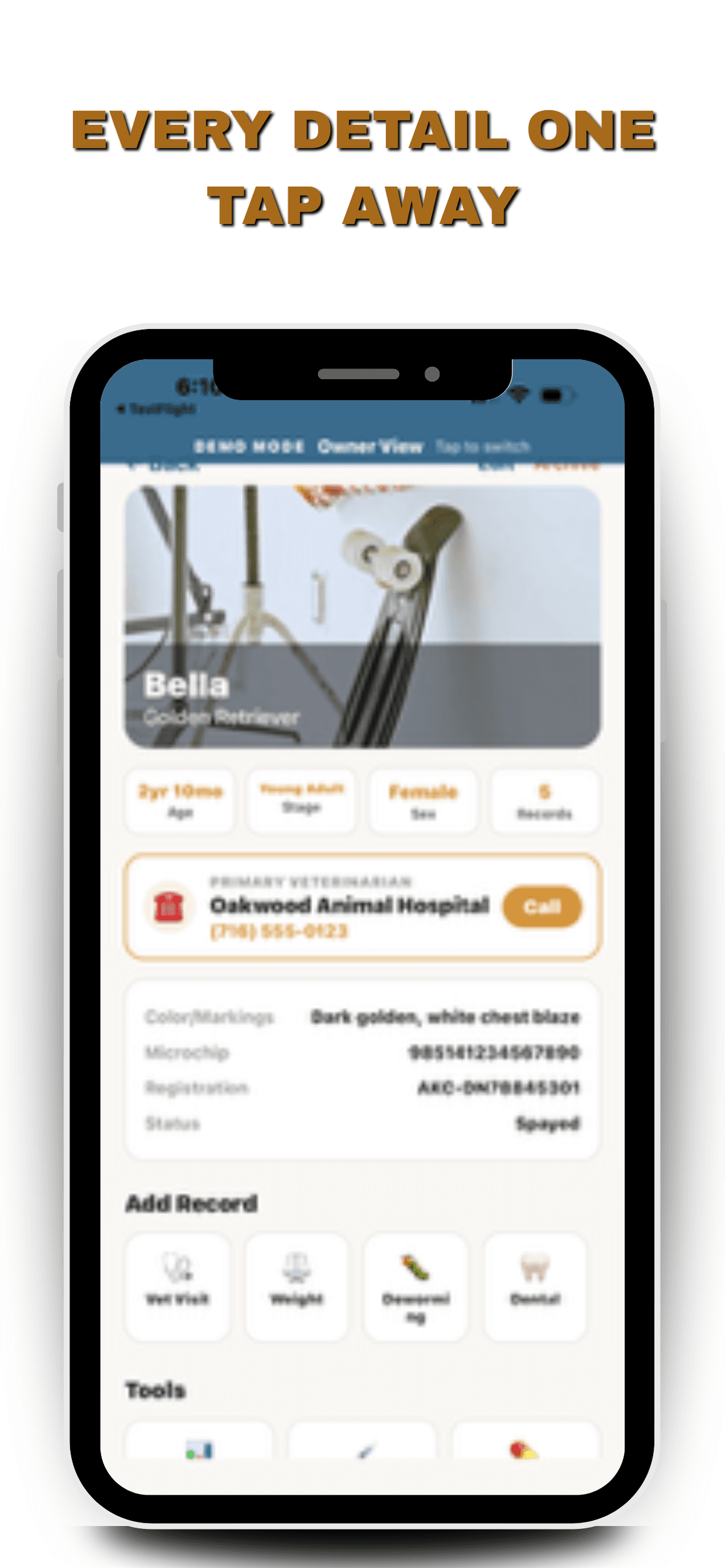 Every Detail, One Tap