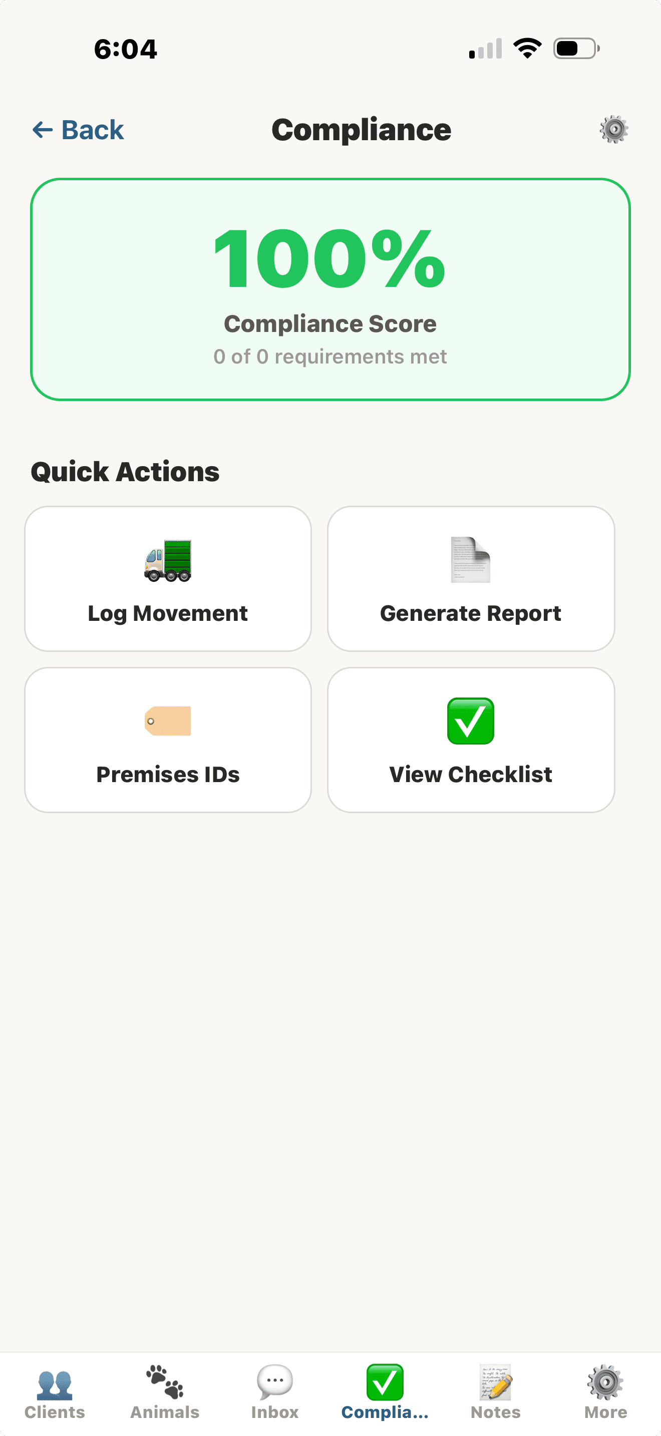 Worldwide compliance dashboard