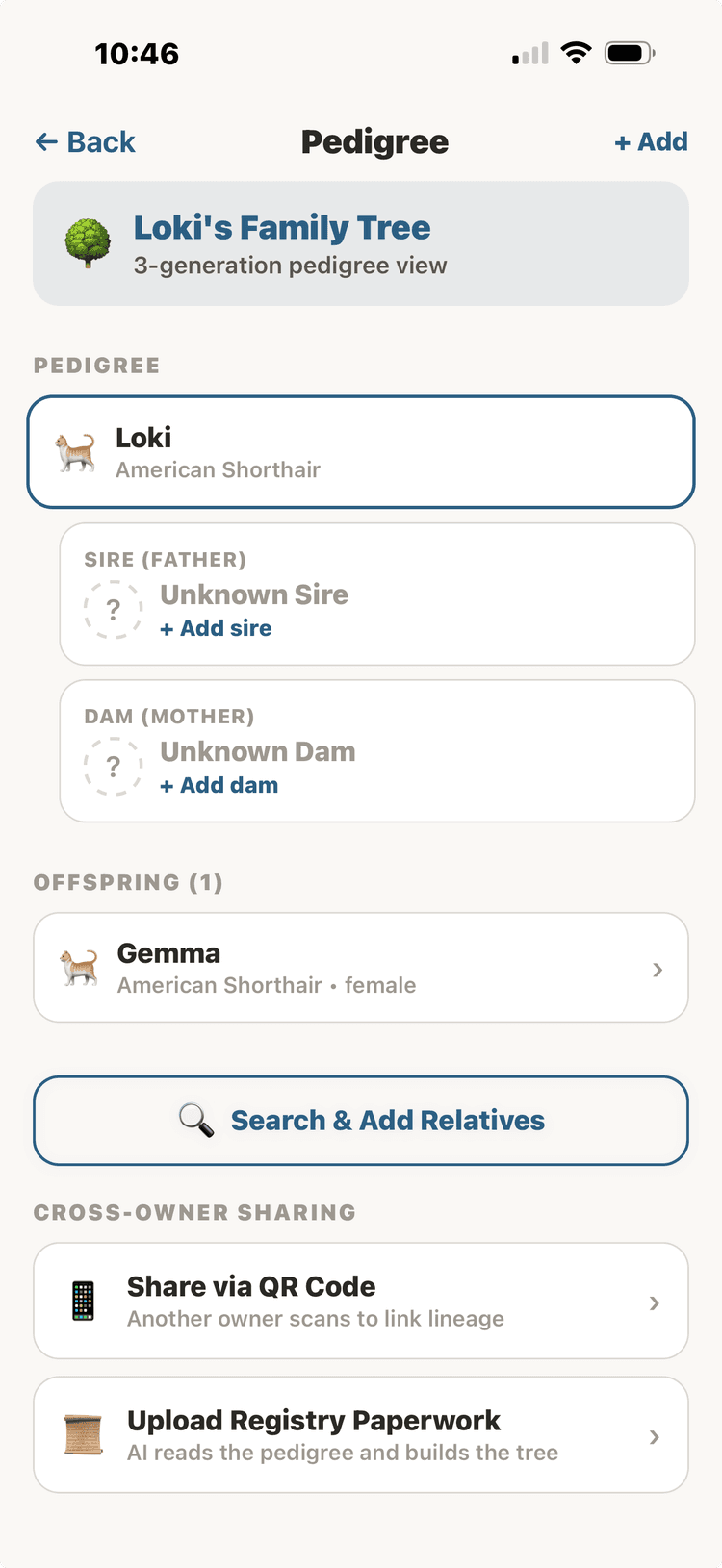 Pedigree / Family Tree